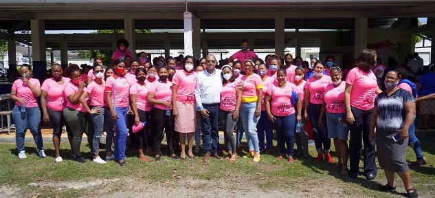 Zona Franca Industrial de Puerto Plata concientiza en prevención cáncer de mama